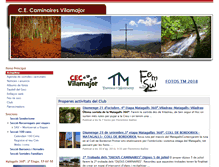 Tablet Screenshot of caminairesvilamajor.cat